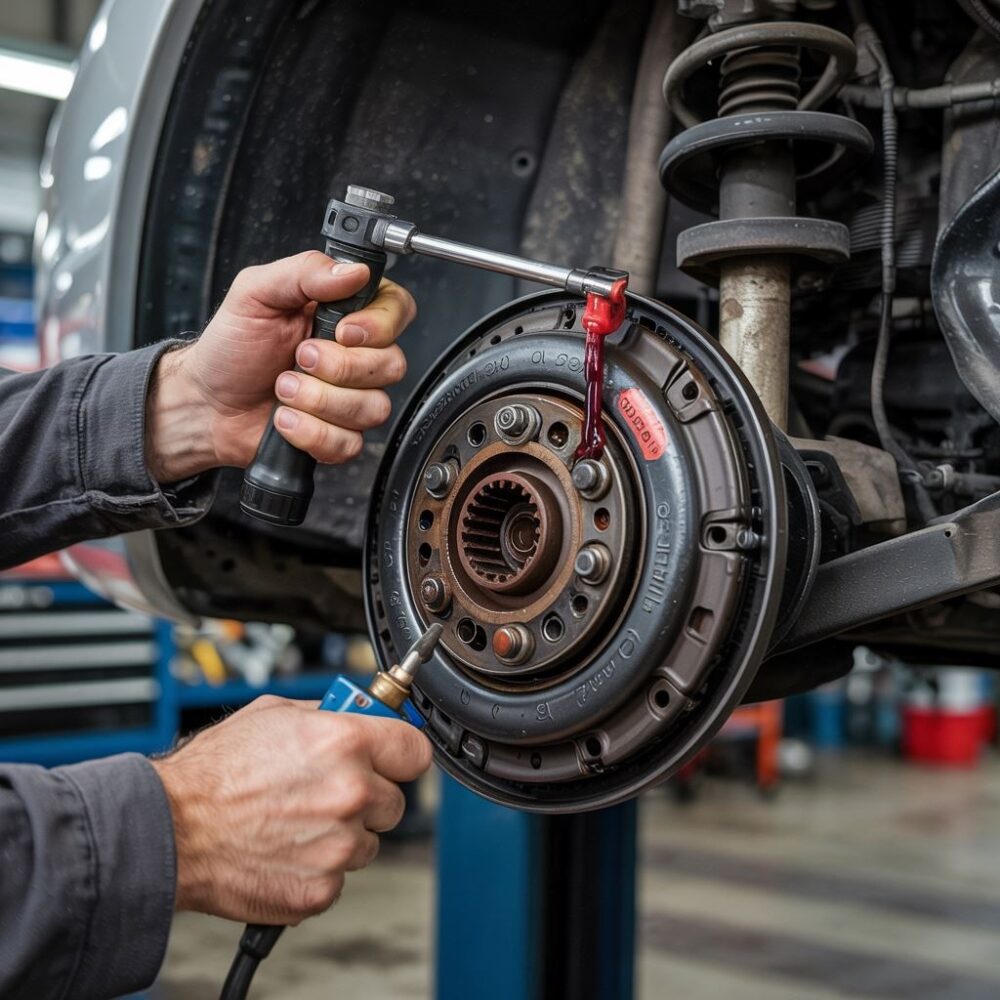 Mechanik odpowietrza sprzęgło