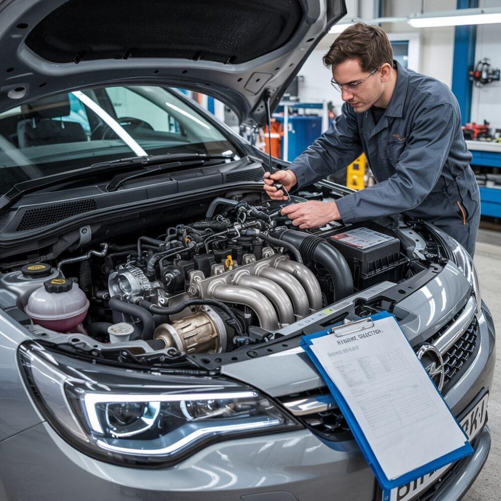 Opel Astra K wybór jednostki