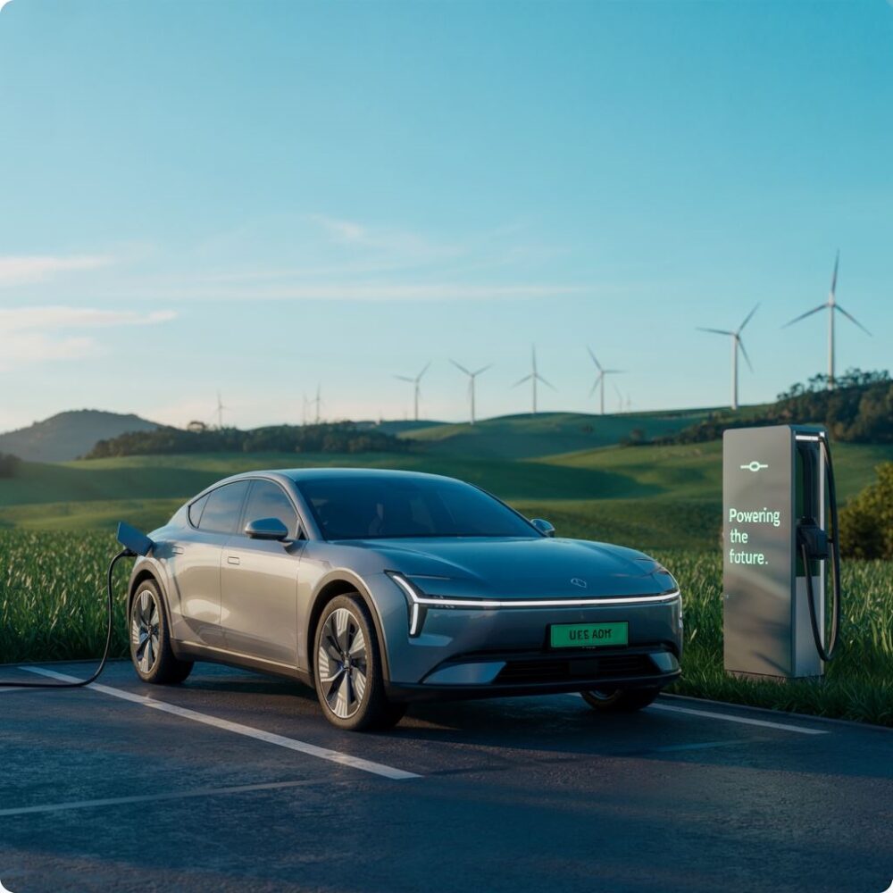 Pojazd elektryczny w ruchu miejskim