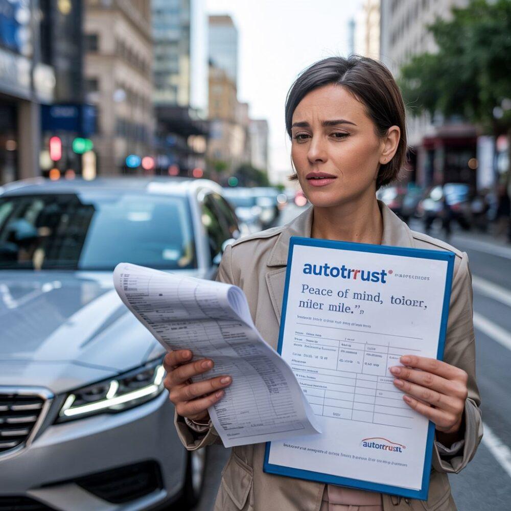 Policja wystawia mandat