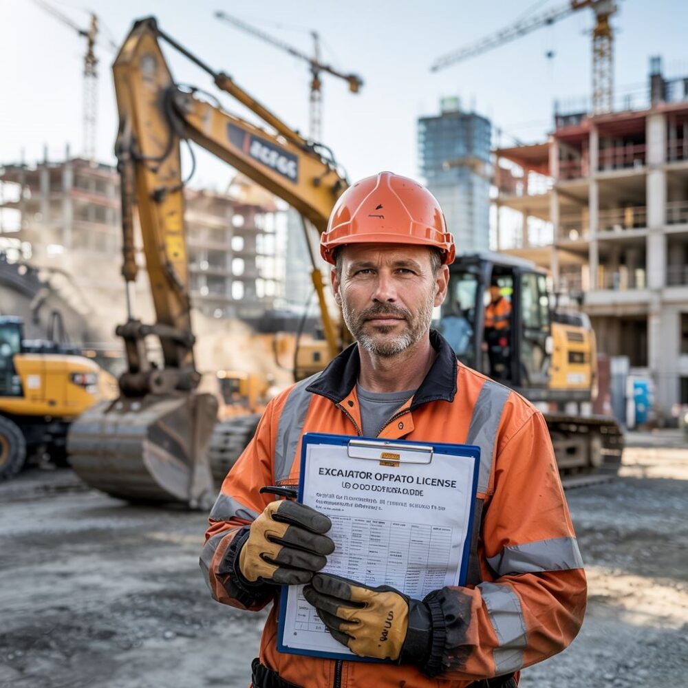 Prawo jazdy na maszynę budowlaną