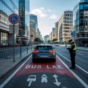 Samochód na buspasie