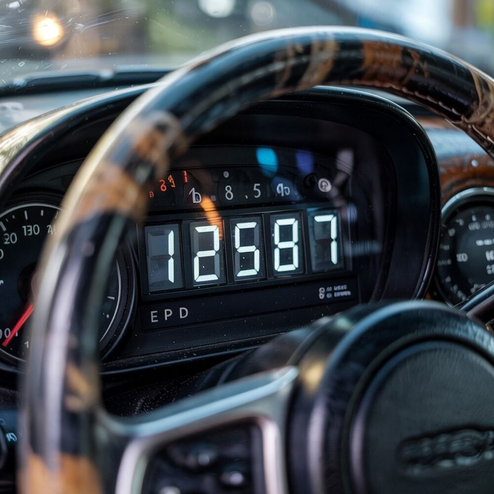 Ślady manipulacji licznikiem