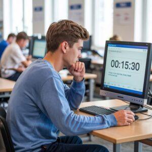 czas trwania testu na prawo jazdy