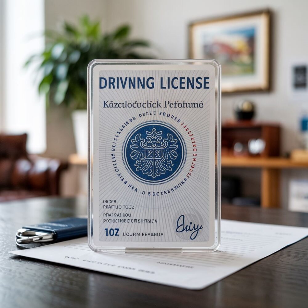 czech driver's license