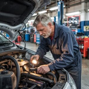 dym z rury wydechowej