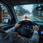 kierowca z ograniczoną widocznością