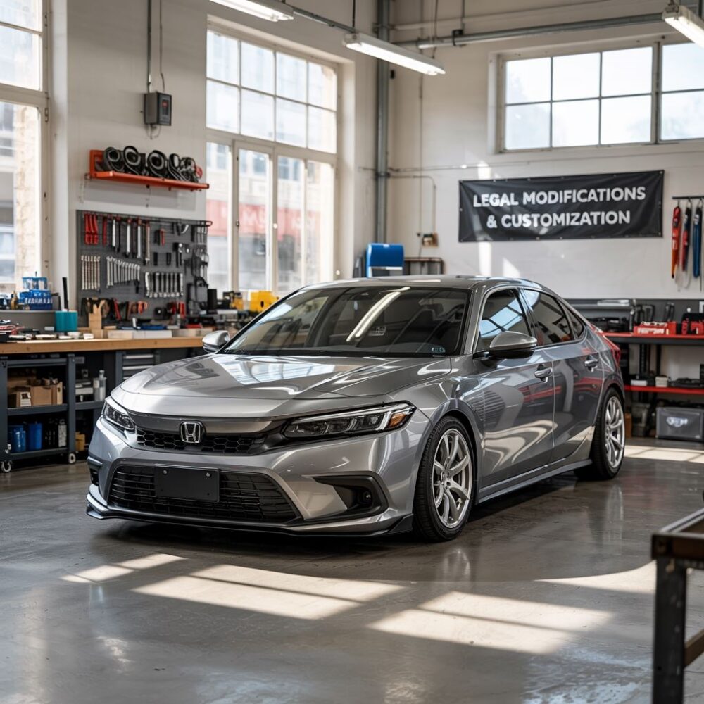 obniżone zawieszenie auta