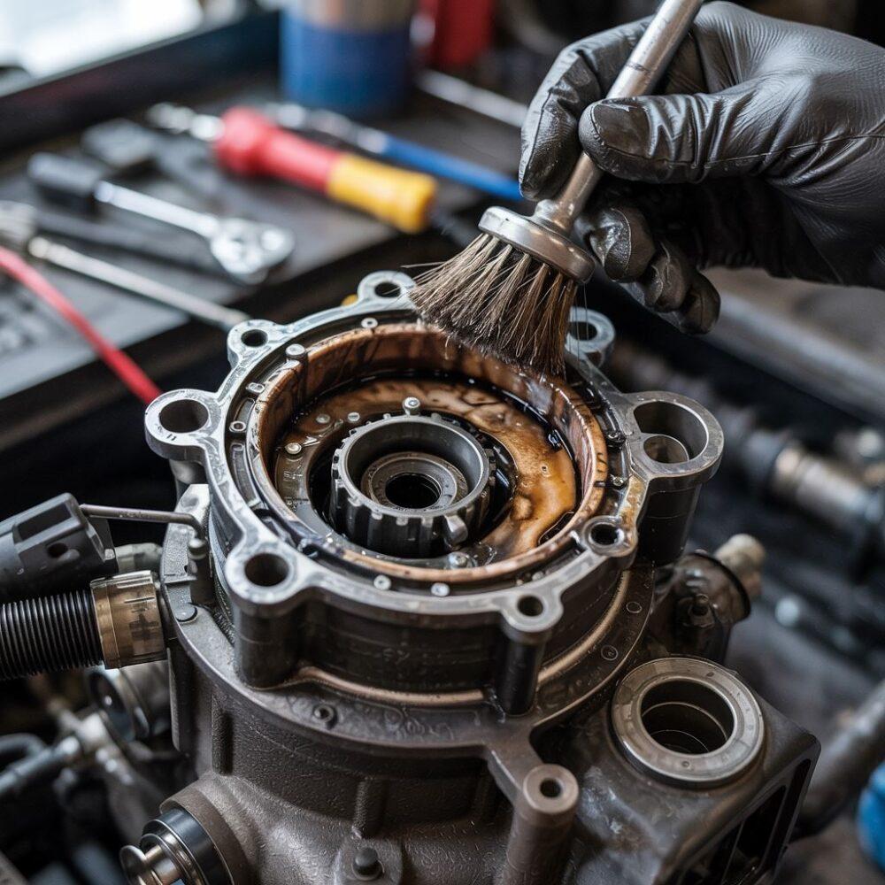 osady na przepustnicy