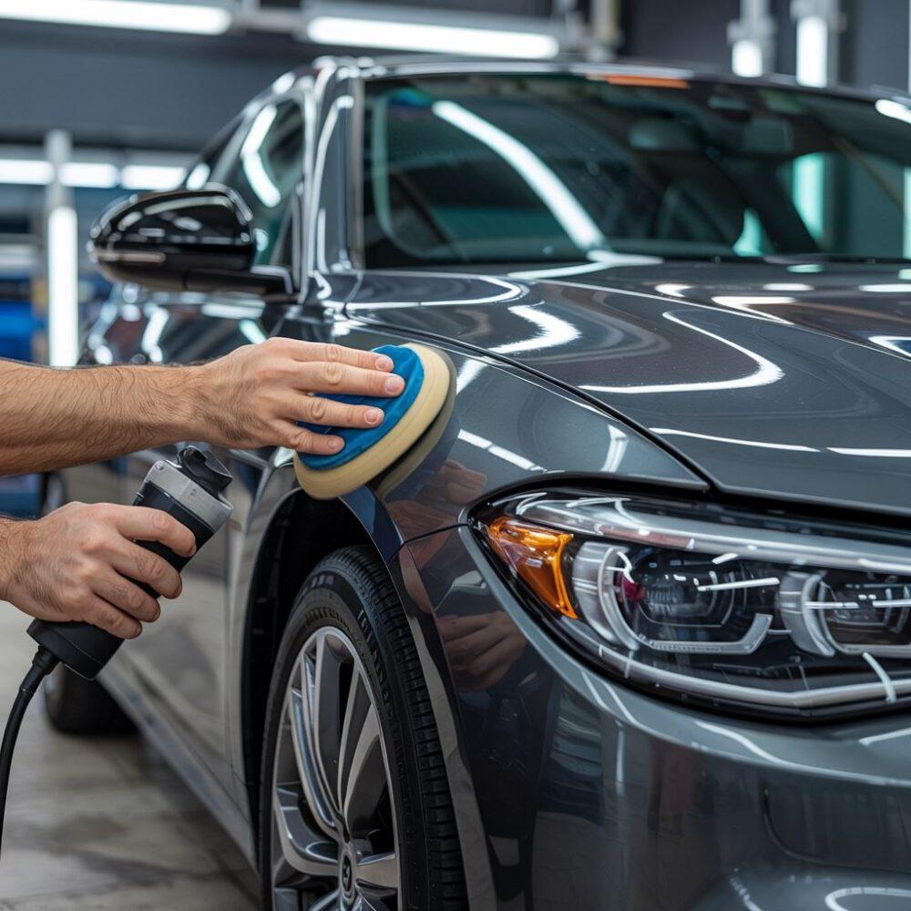 polerowanie lakieru samochodu