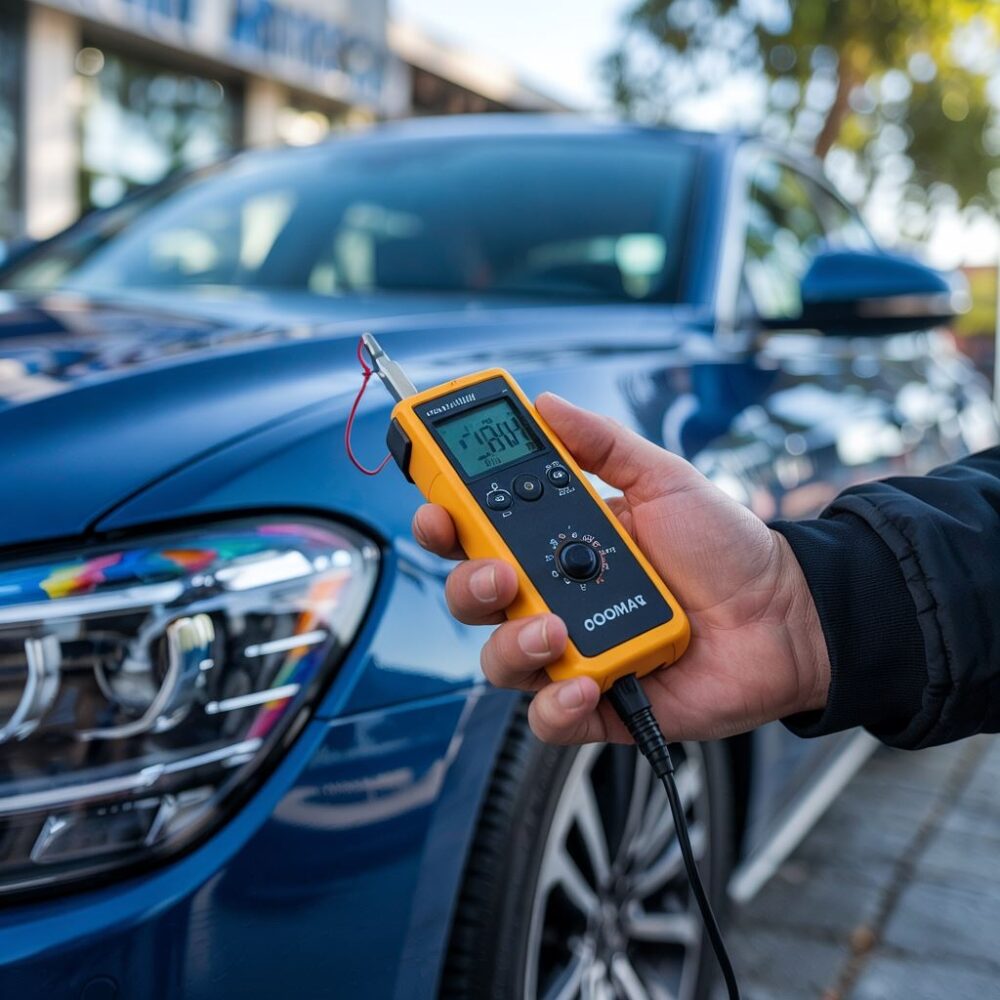 pomiar grubości lakieru