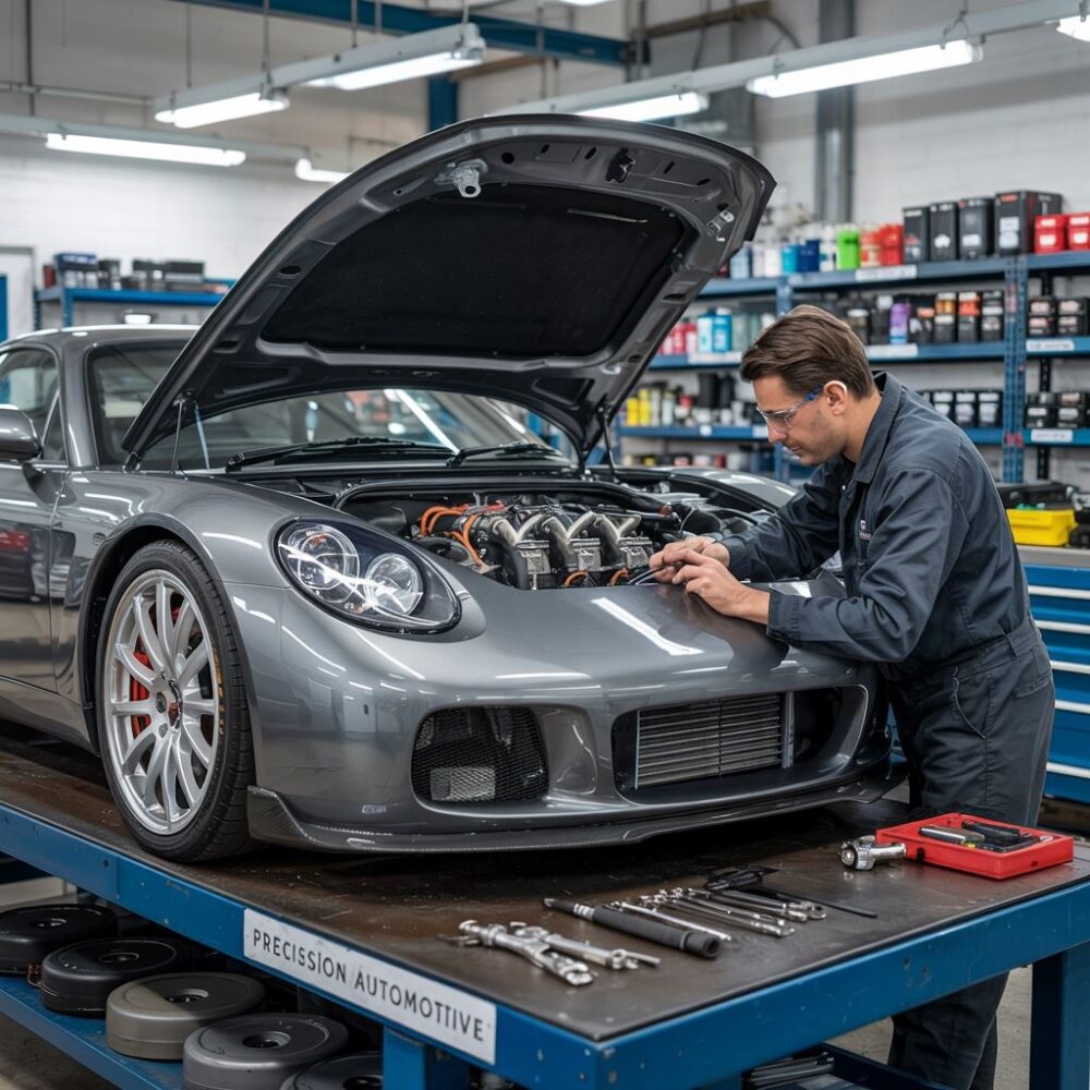 samochód po tuningu