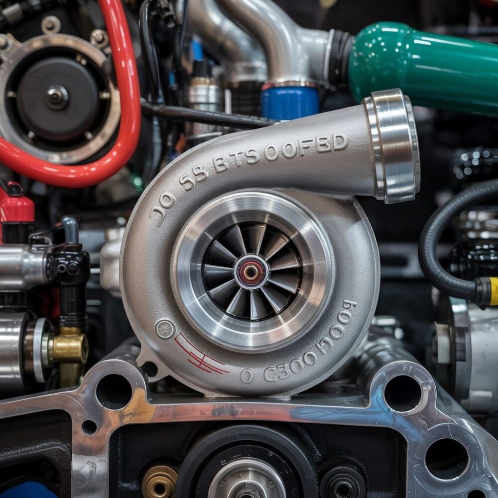 schemat turbosprężarki
