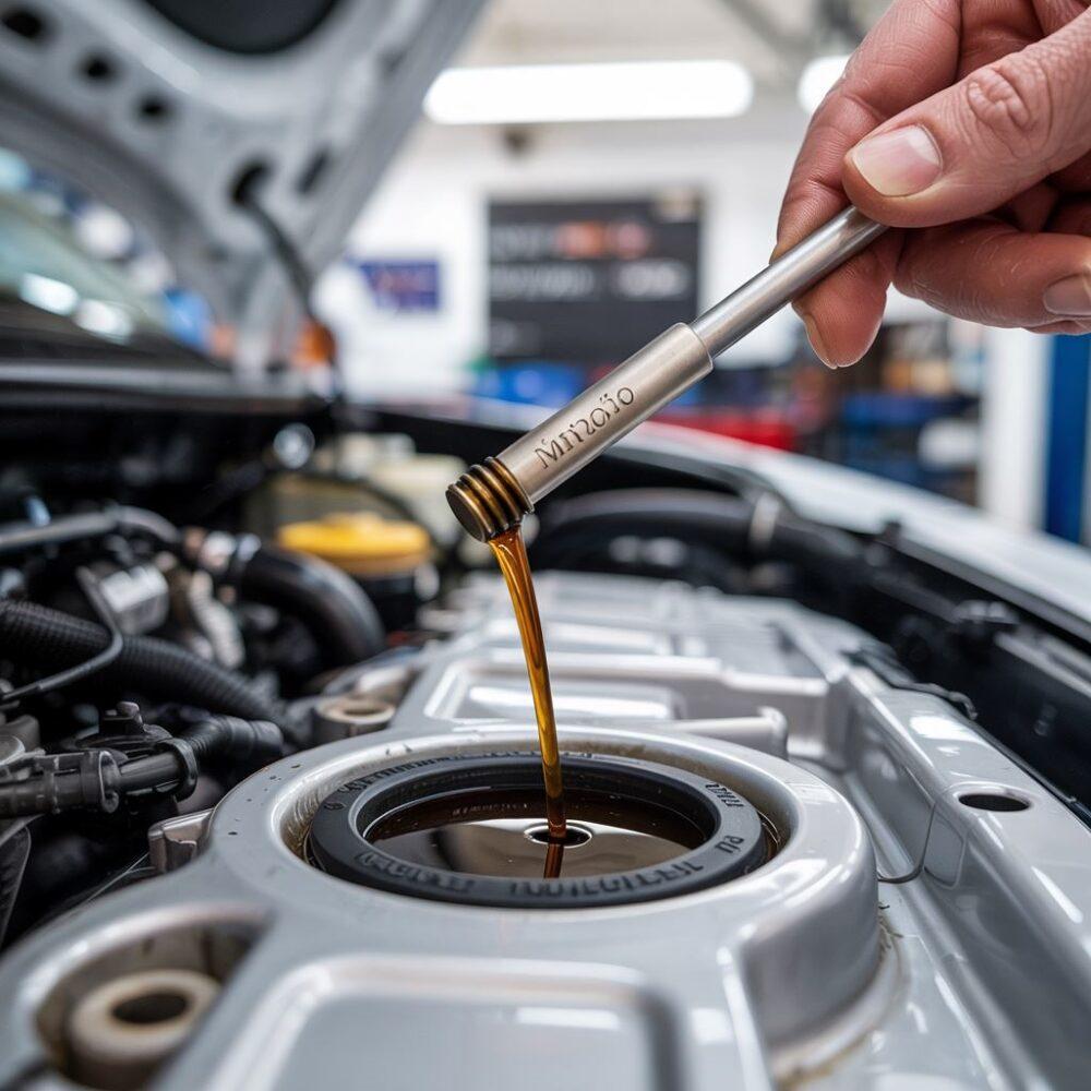 sprawdzanie poziomu oleju