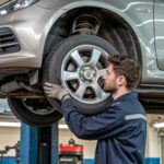 wyciek oleju z amortyzatora