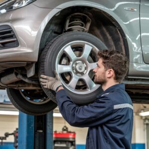 wyciek oleju z amortyzatora