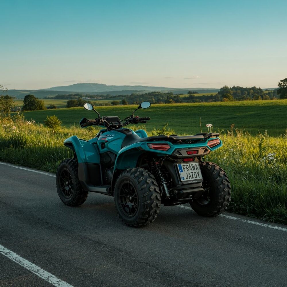 znak drogowy quad